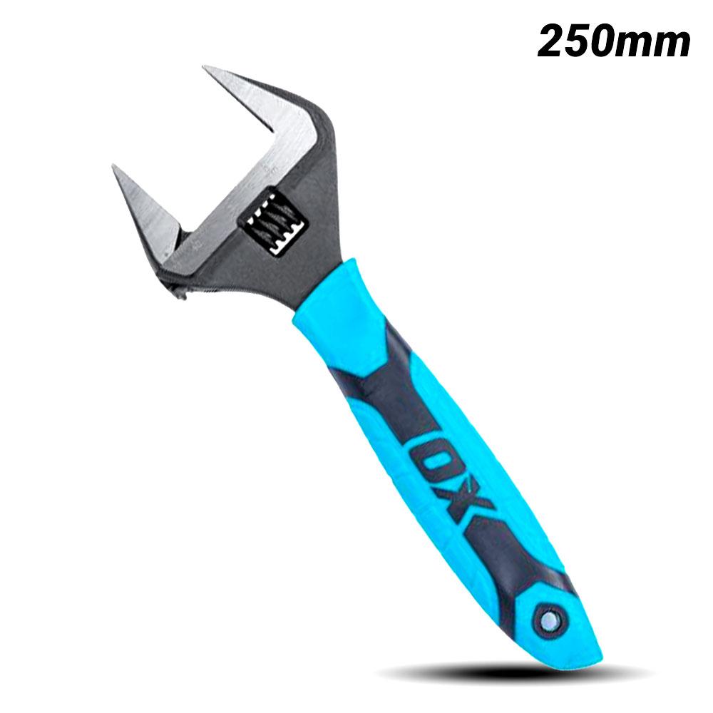 OX Tools OX-P324610 250mm (10") Ultra Wide Jaw Adjustable Wrench