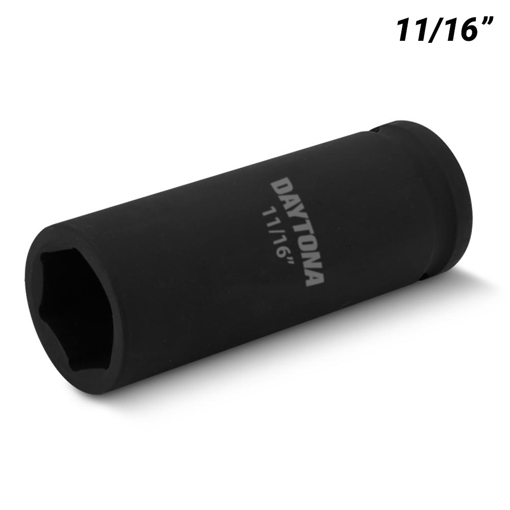 Daytona DDI116 1/2" Drive 6 Point 11/16" AF Imperial Deep Impact Socket