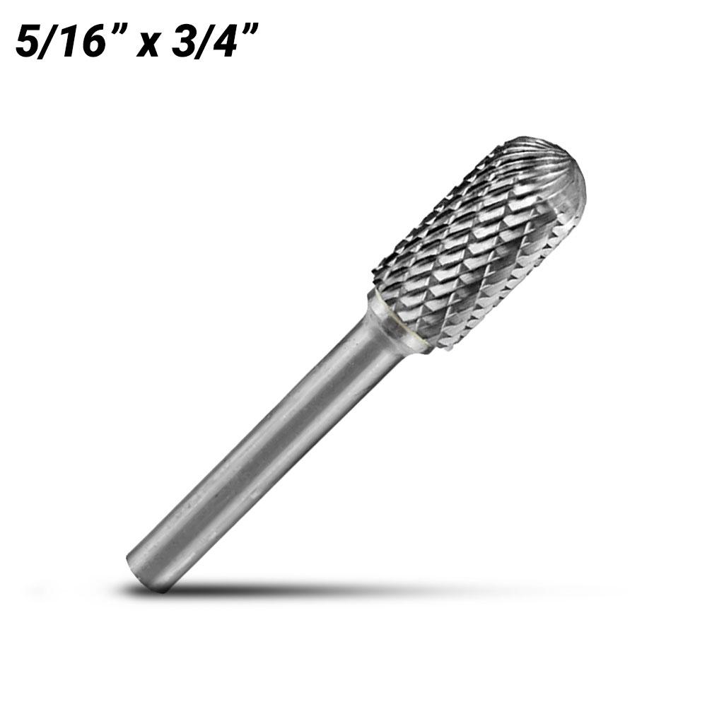Holemaker CB-SC2 5/16" x 3/4" Cylindrical Radius Carbide Burr