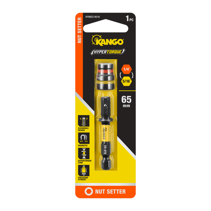 Kango ¼” To ⁵/₁₆” Hypertorque Impact Magnetic Cleanable Nut Setter