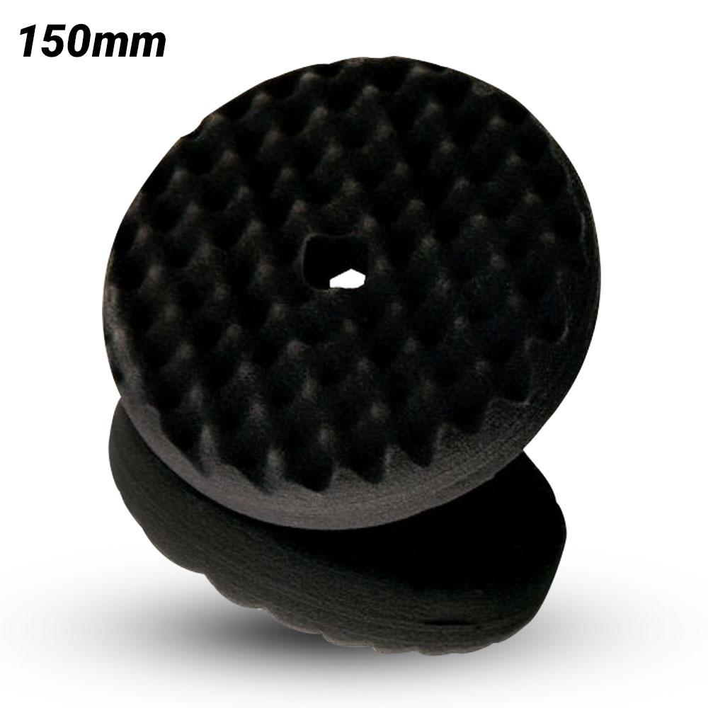 3M UU009080605 (33285) 150mm Foam Polishing Pad - Black