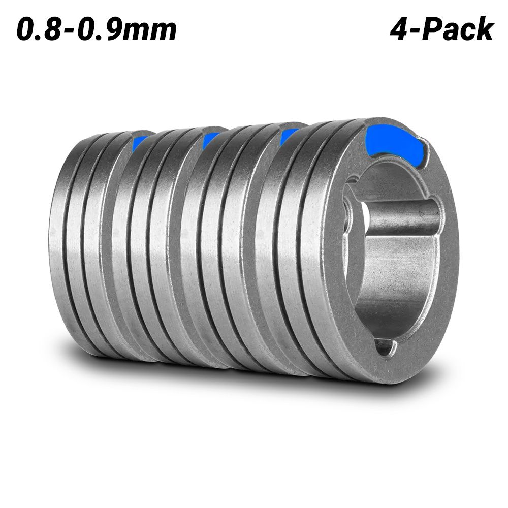 UNIMIG U11489 4pk 0.8-0.9mm U Aluminium Groove 37/24 Drive Roller