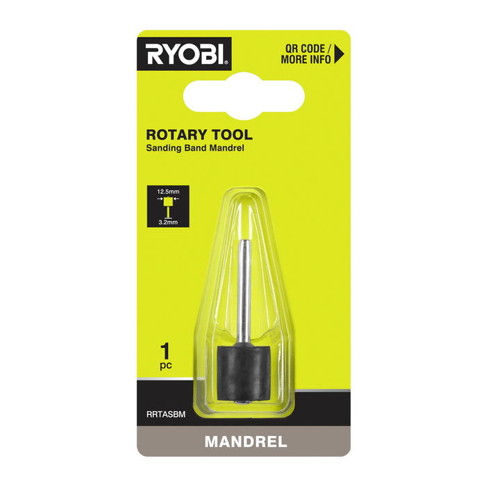 Ryobi 12.5mm Rotary Sanding Band Mandrel