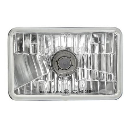 Narva Semi Sealed Beam Rectangle 165x100mm H4 60/55W Kit 72018