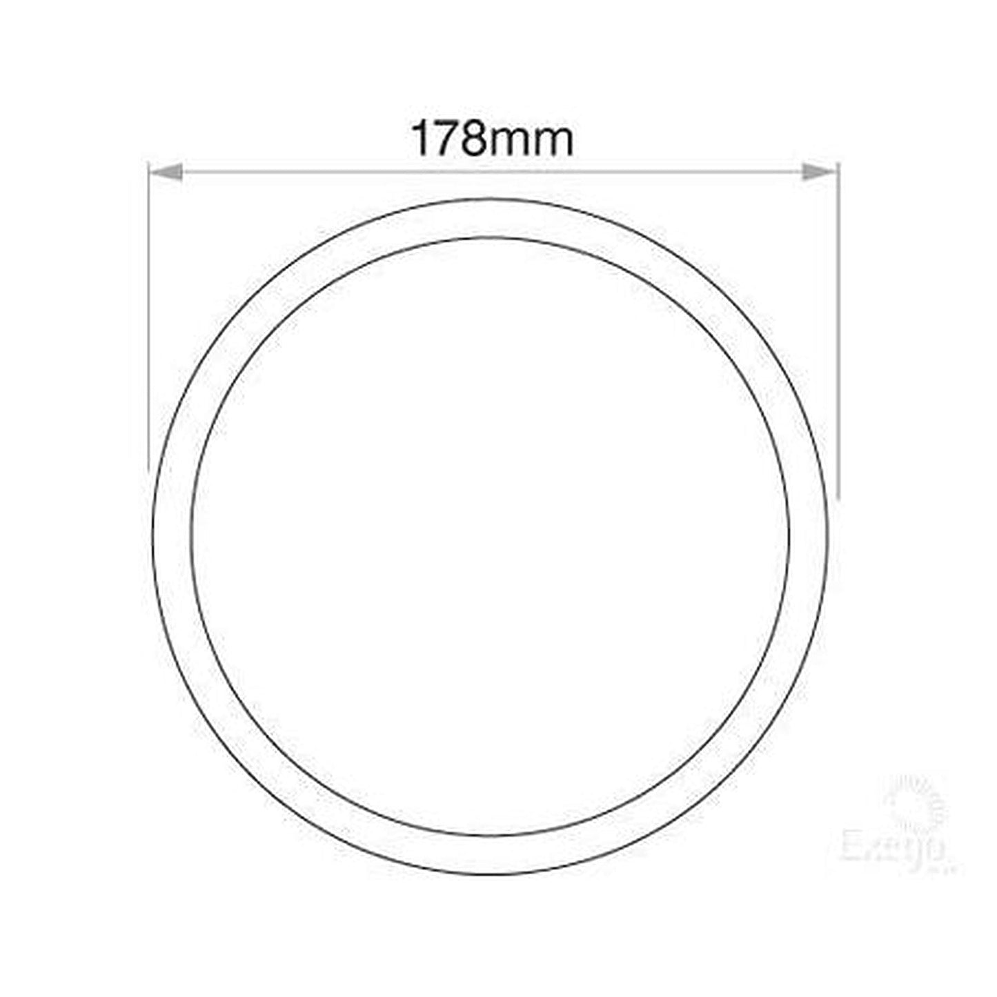 Narva Semi Sealed Beam Round 178mm H4 Kit 12/24V 72040