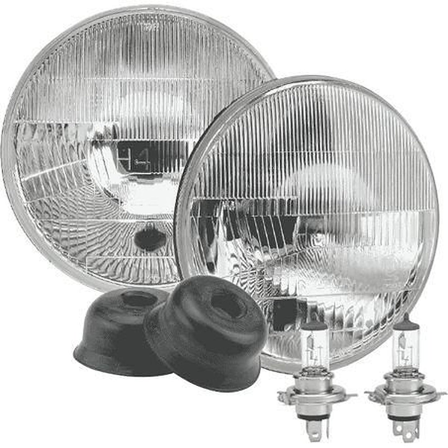 Narva Semi Sealed Beam Round 178mm H4 Kit 12/24V 72040