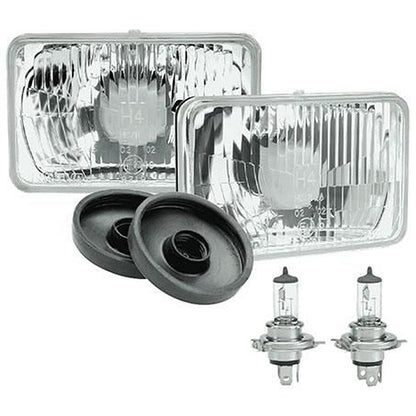 Narva Semi Sealed Beam Rectangle 165x100mm H4 Kit 72070