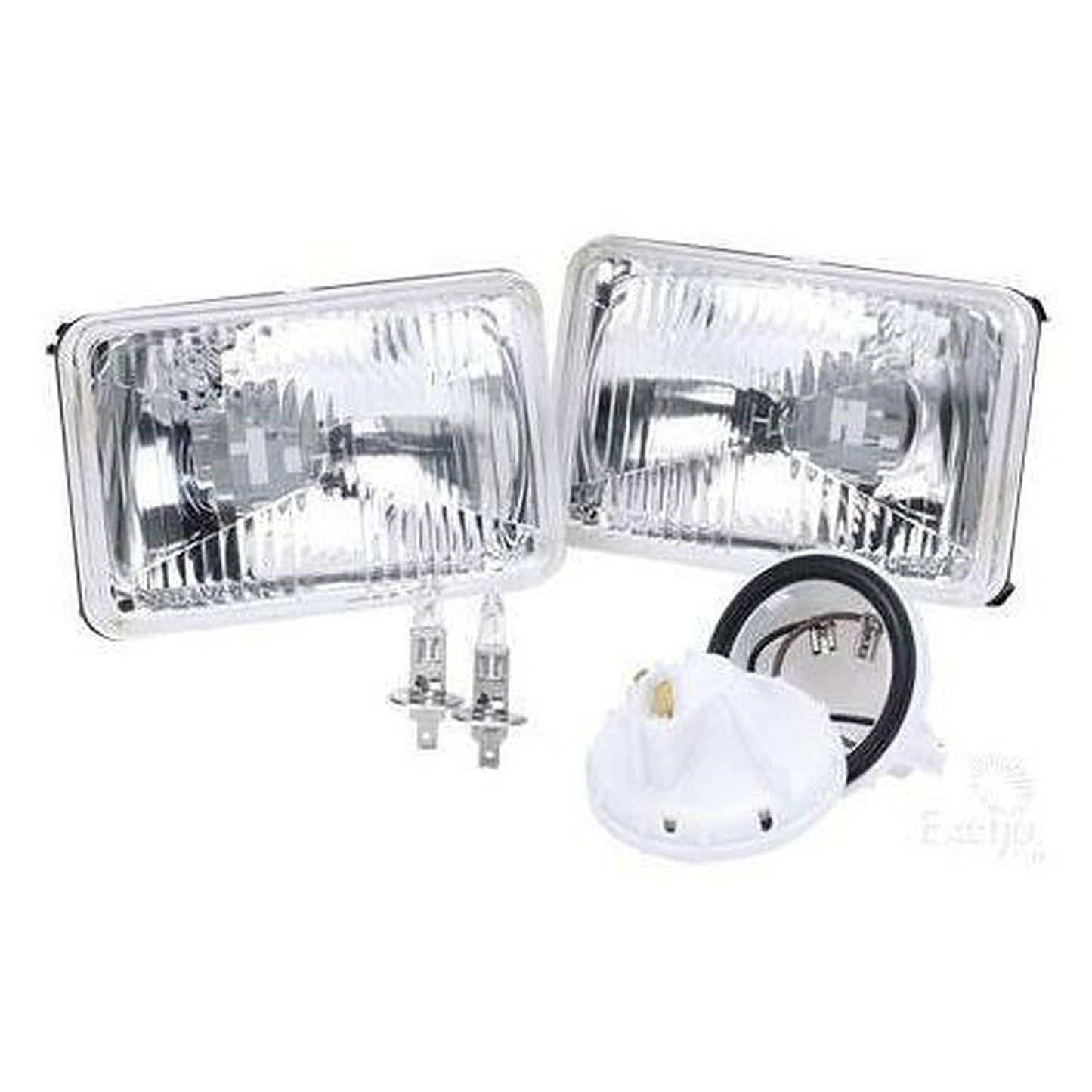 Narva Semi Sealed Beam Rectangle 165x100mm H1 Kit 12/24V 72078