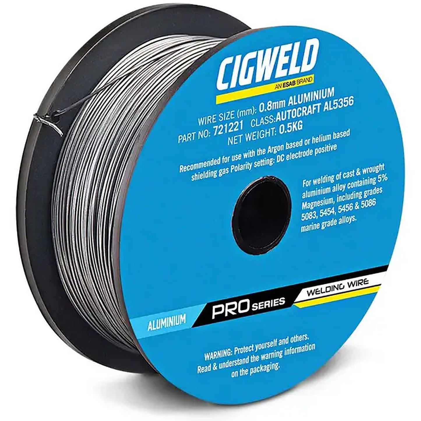 Cigweld Autocraft AL5356 Aluminium MIG Wire 0.8mm 721221
