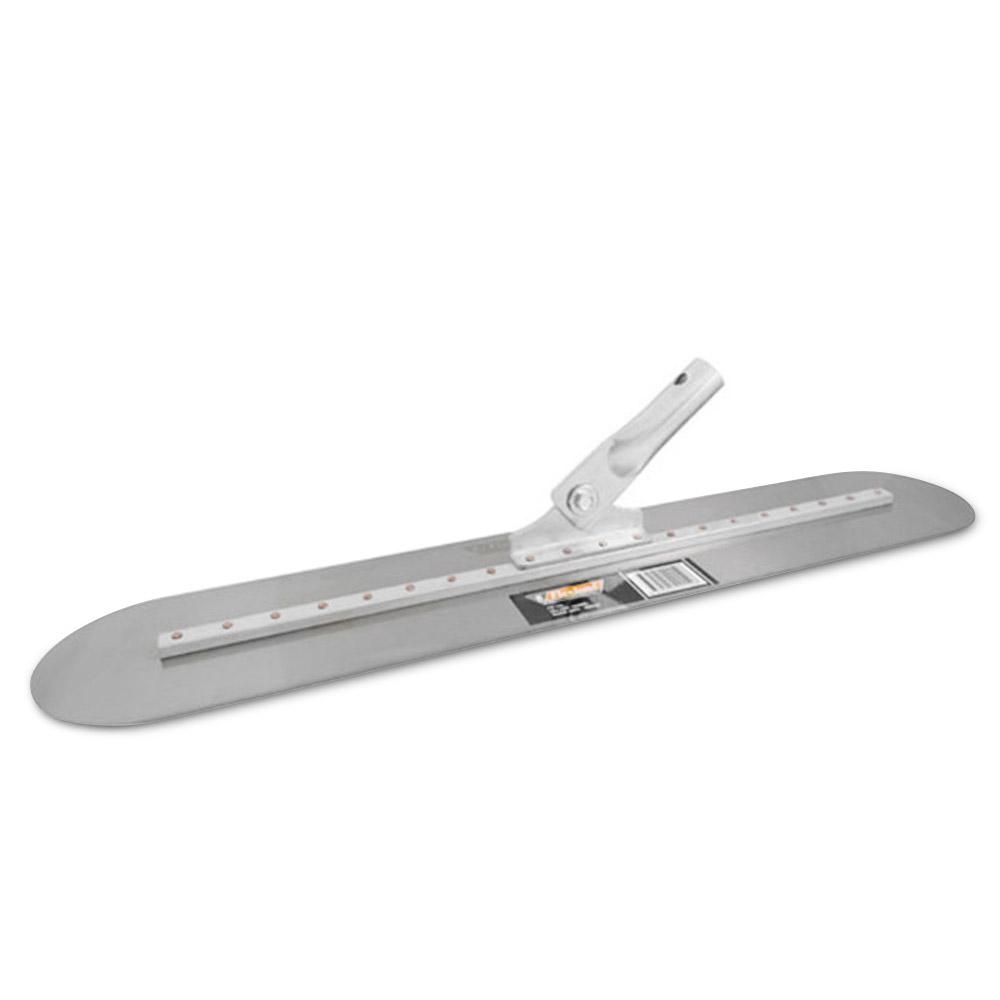 Flextool FT4FW555-UNIT 600mm x 120mm Round Carbon Steel Walking Trowel