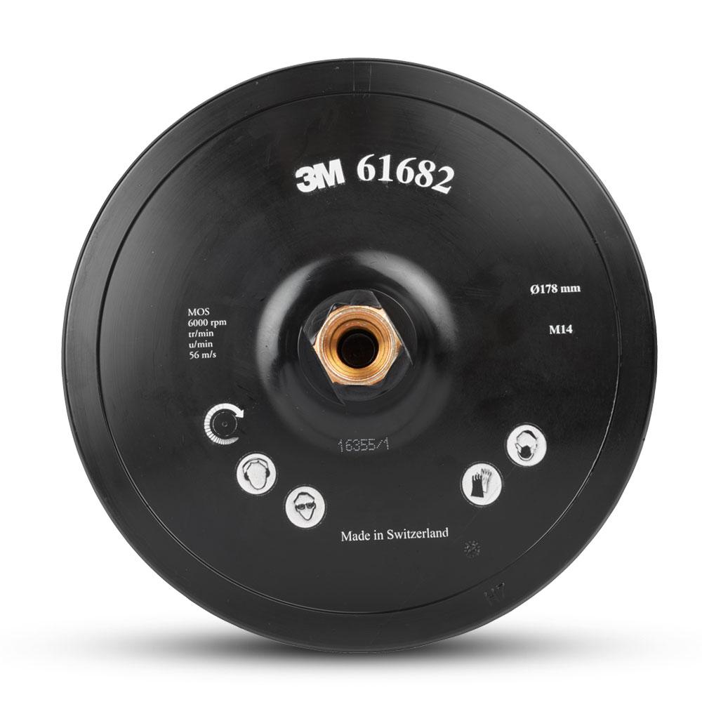 3M GN030106126 (61682) 180mm x M14 Centre Pin Contact Disc Pad