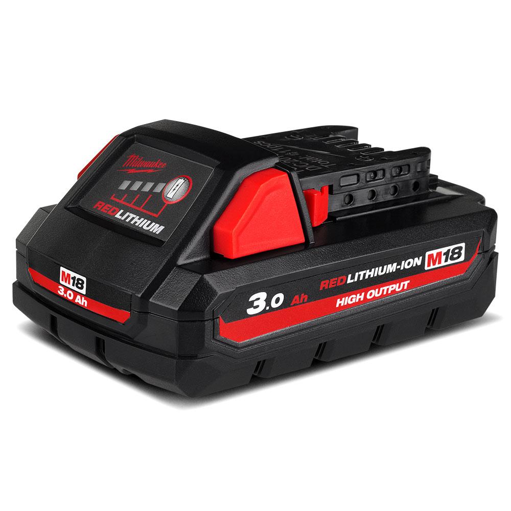 Milwaukee M18HB3 18V 3.0Ah Li-Ion RED LITHIUM High Output Battery