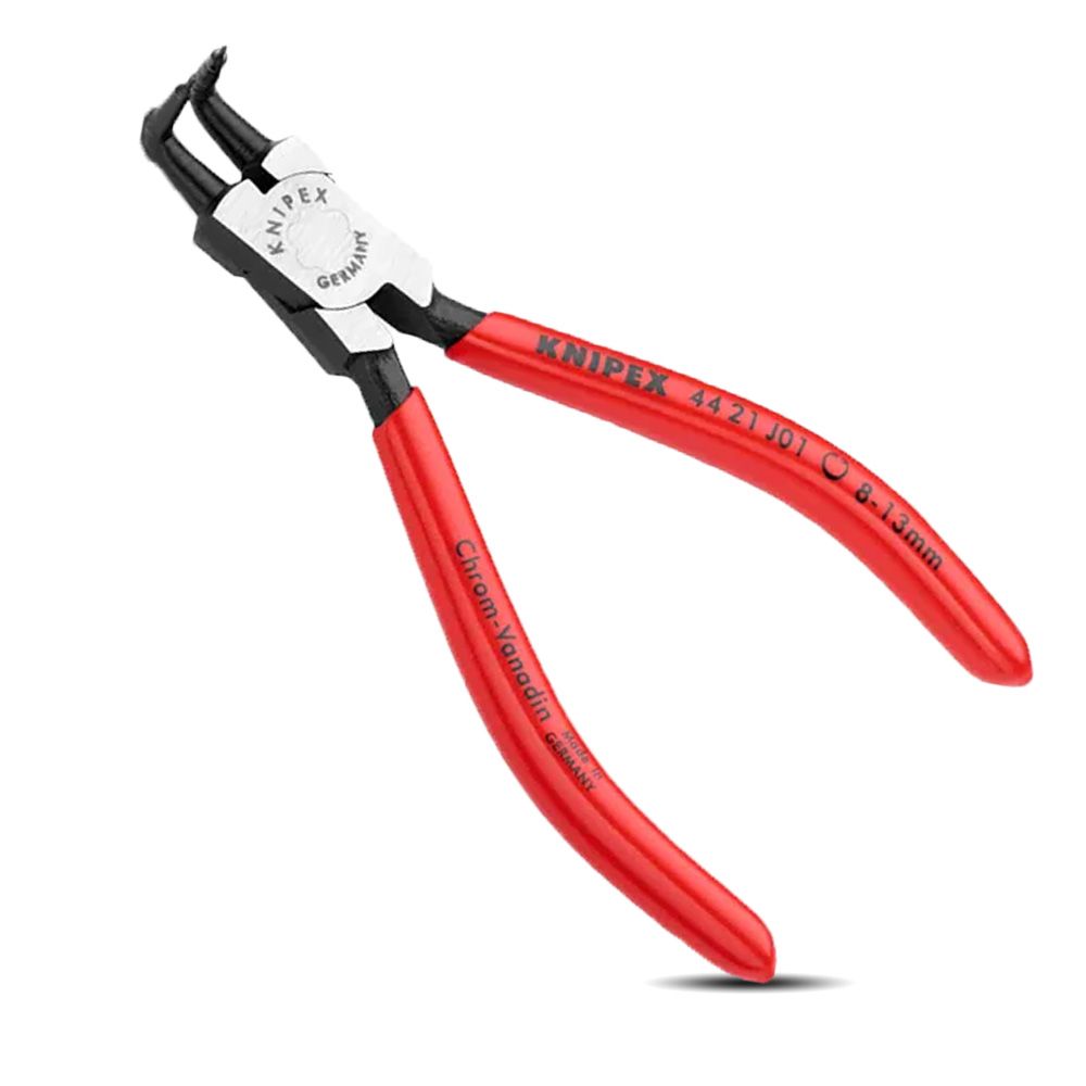 Knipex 4421J01SB 130mm Bent Internal Circlip Plier