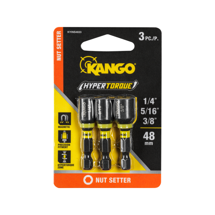 Kango 48mm Hypertorque Nut Setter - 3 Pack