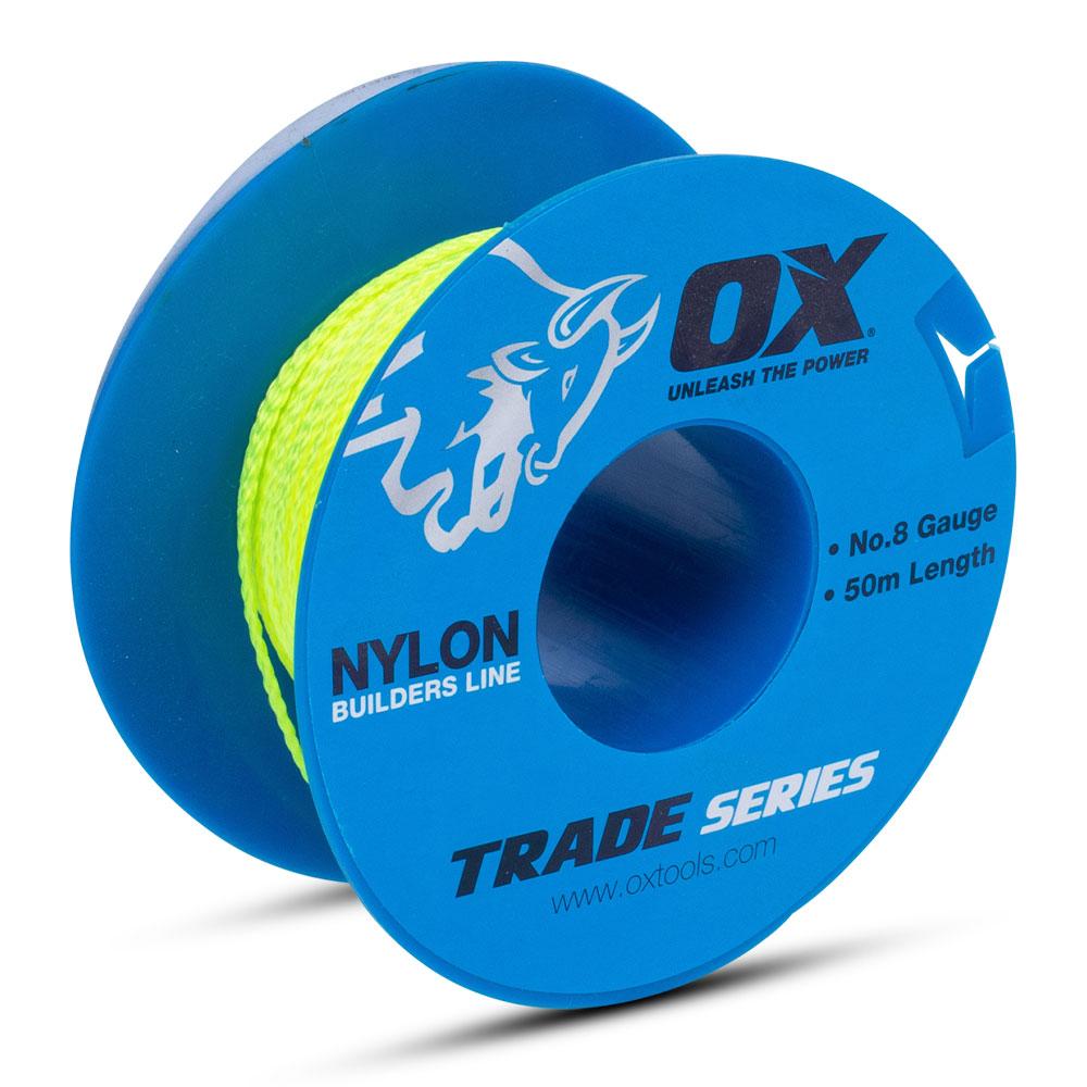 OX Tools OX-T102805  OX Trade 8# 50M Lime Builders Line