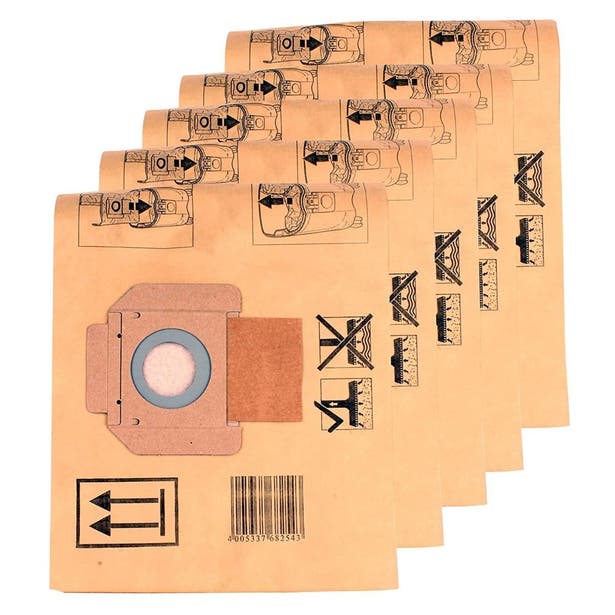MAKITA Vacuum Filter Bags Suit 446L 5 Pack P70194