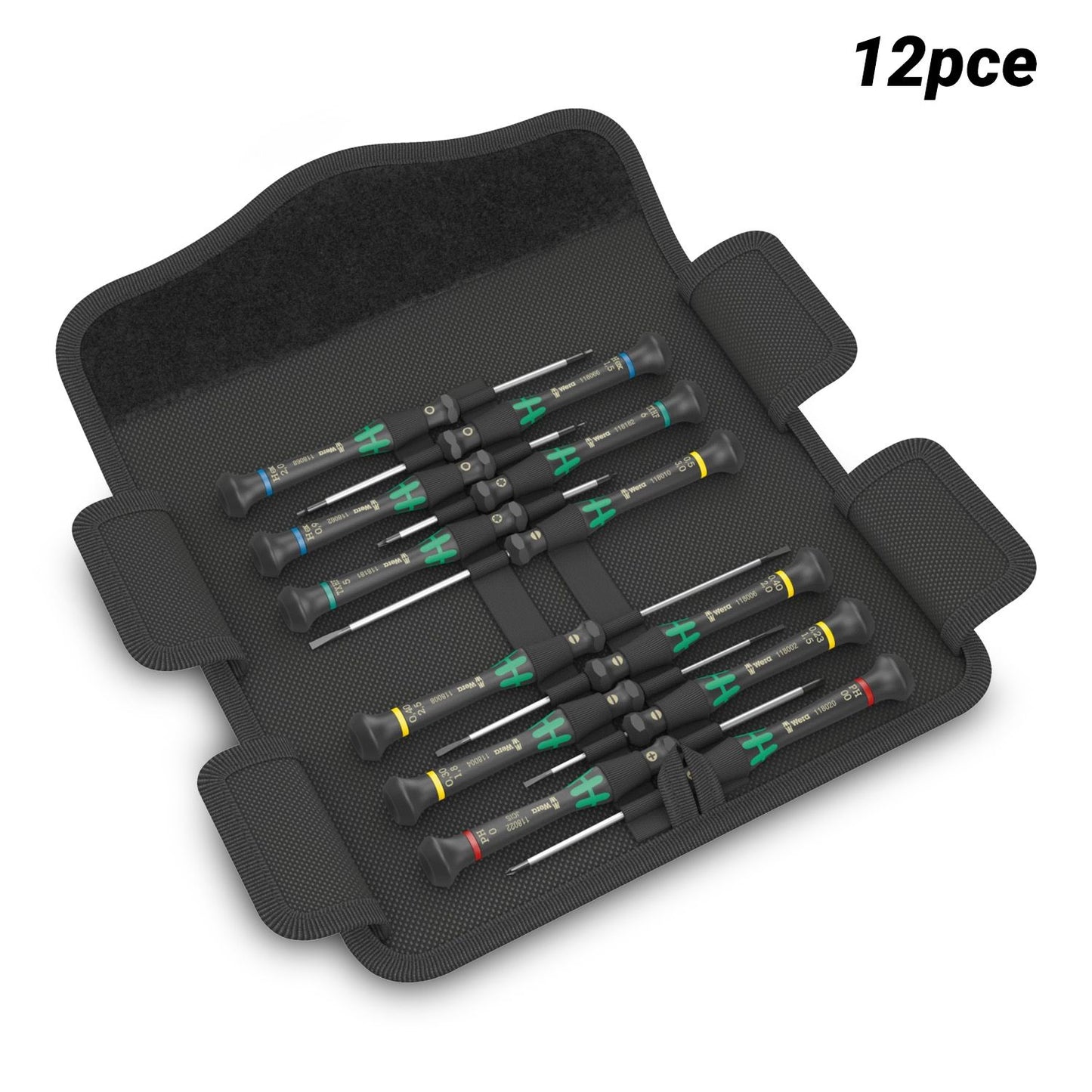 Wera WER073675 12pce Kraftform Micro Set Screwdriver Set For Electronic Applications