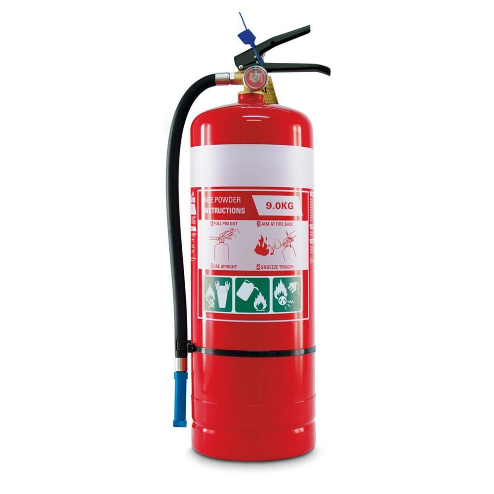 MegaFire MF9ABE 9kg ABE Fire Extinguisher With Wall Bracket