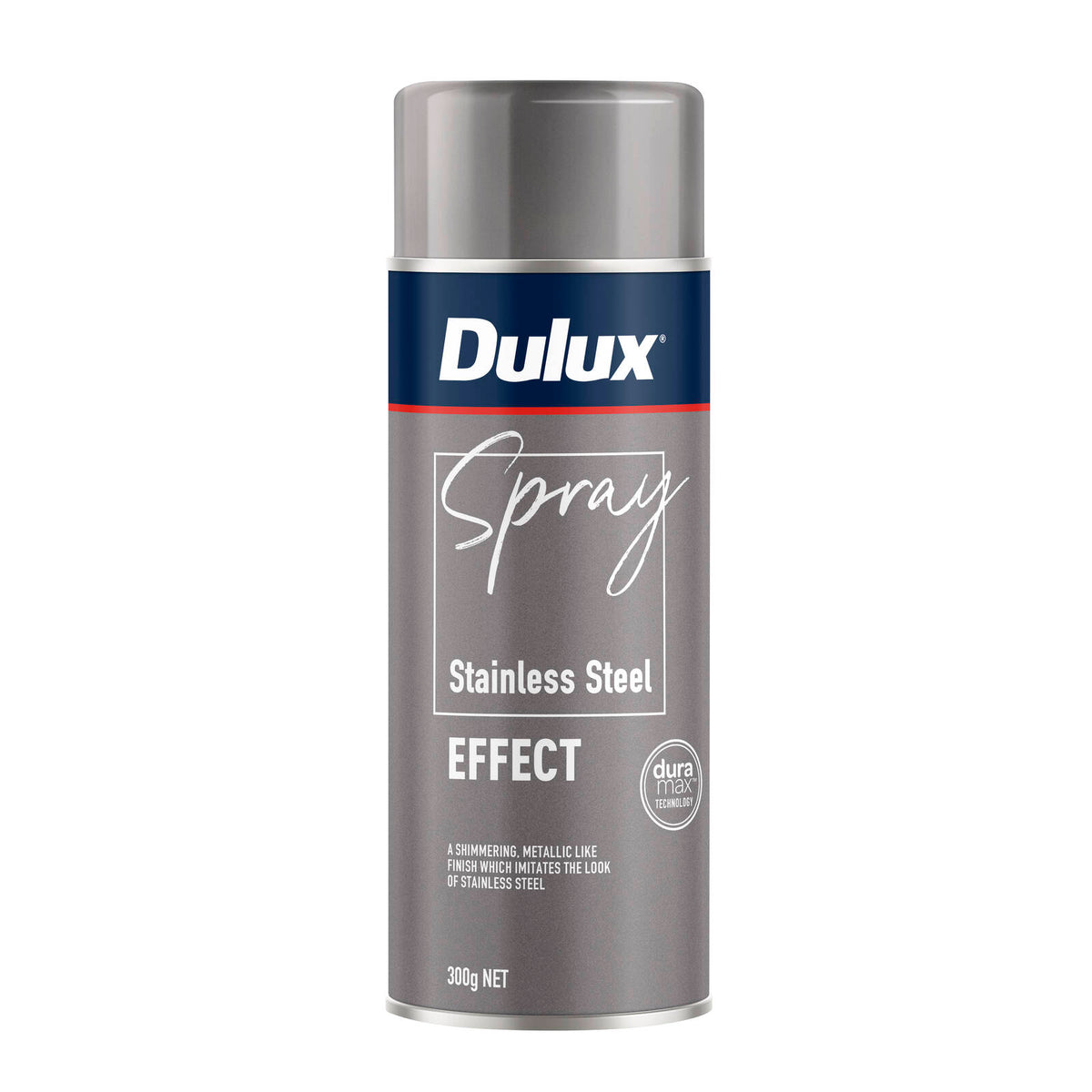 Dulux 300g Stainless Steel Effect Spray Paint