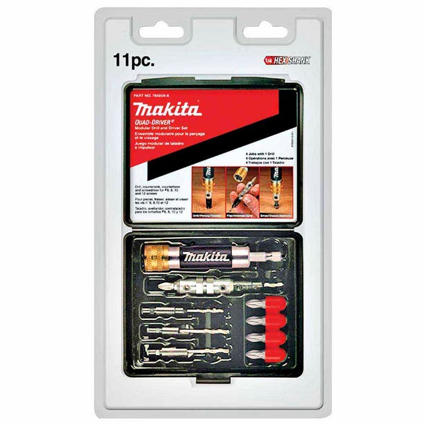 MAKITA Industrial Quad Driver Set - 11 Piece 784859A