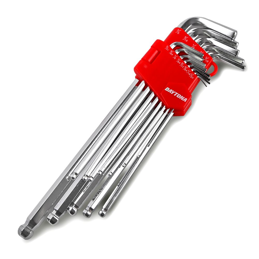 Daytona D13SMBD 13pce SAE Magnetic Ball Drive Hex Key Set