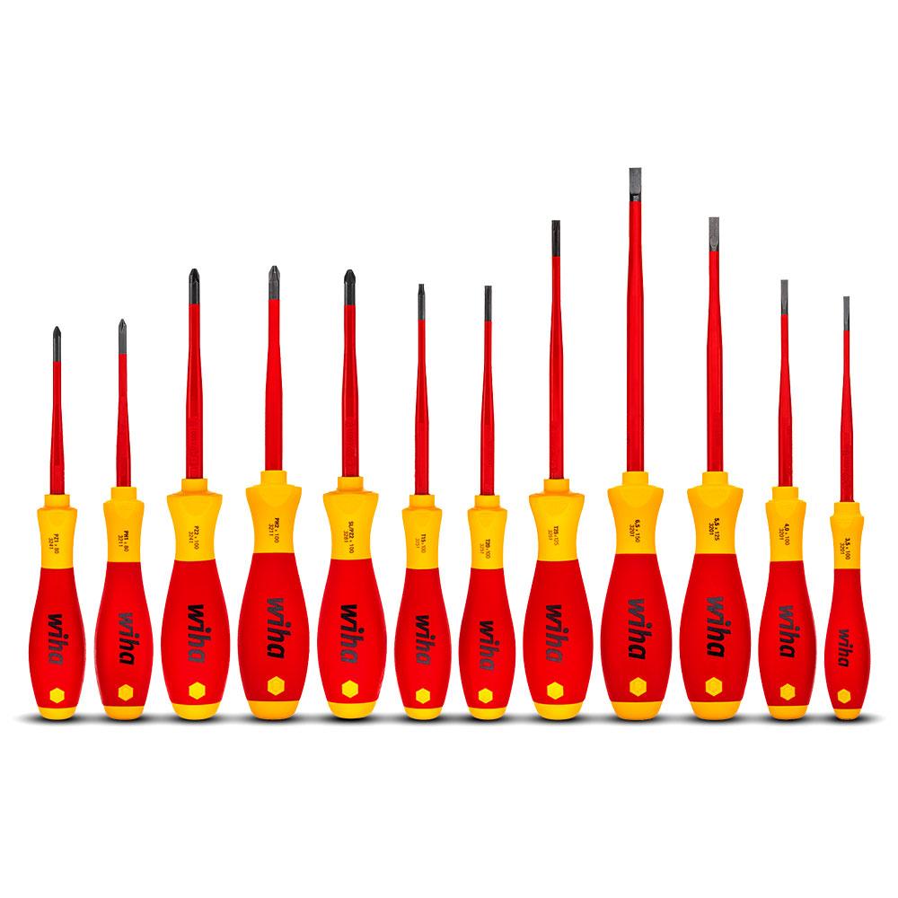 Wiha 41003 12pce SlimFix Screwdriver Set