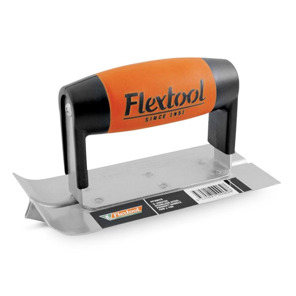 Flextool FT43001S-UNIT 152mm x 75mm Steel Vee Jointer Trowel ProSoft Handle