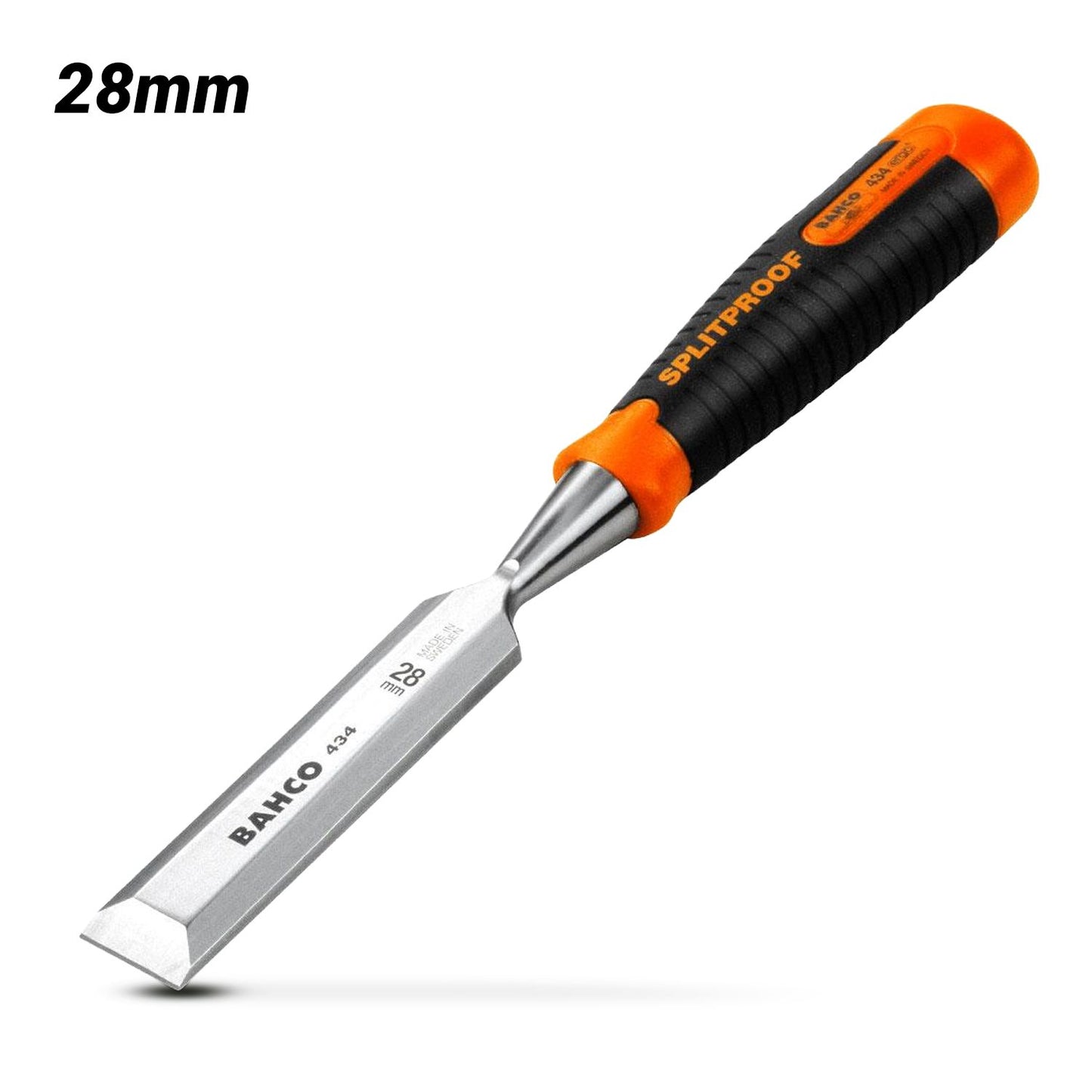 Bahco 434-28 28mm 434 Series SplitProof Bevel Edge Chisel