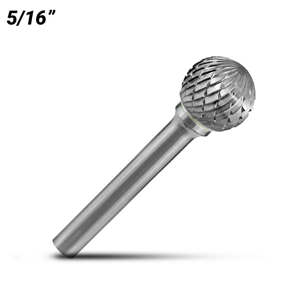 Holemaker CB-SD2 5/16" Ball Shape Carbide Burr