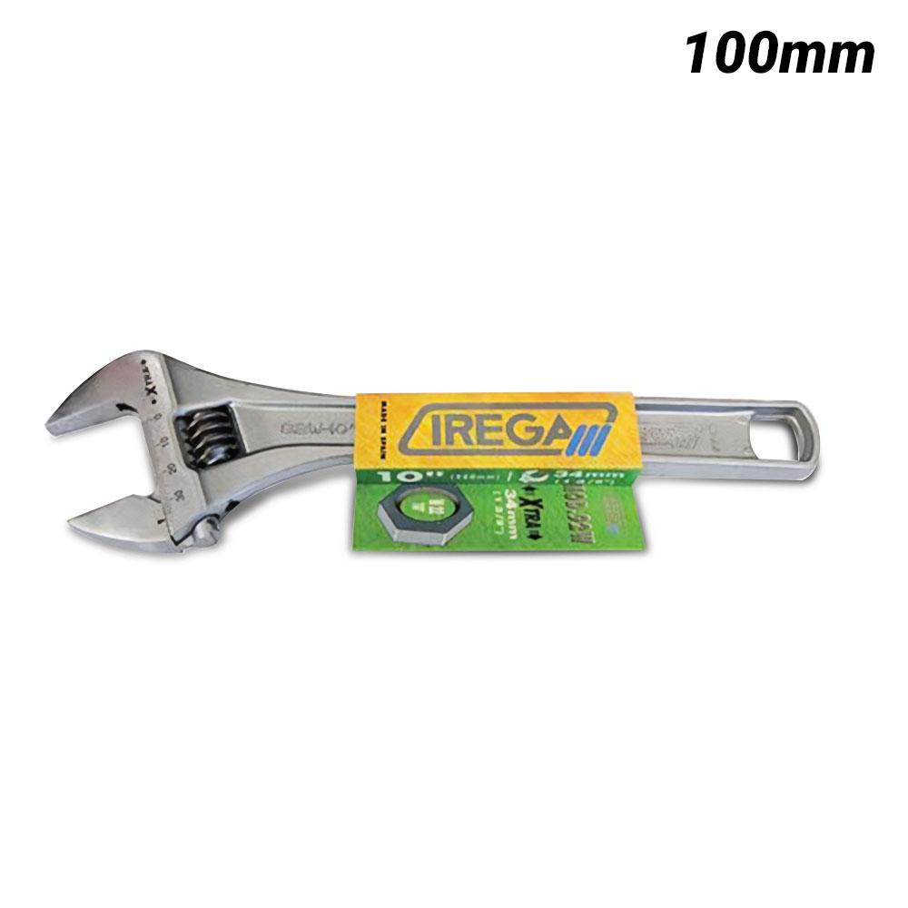 Irega 9204 100mm (4")  Chrome Adjustable Wrench