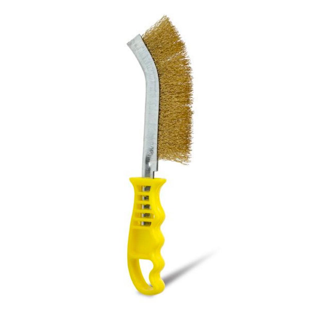 Bordo 5174-BW-Y 0.3mm Brass Wire Universal Hand Wire Brush