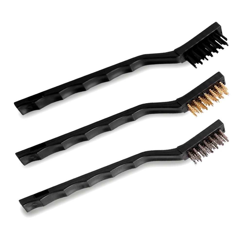 Daytona D318MWB 3pce 175mm Mini Wire Brush Set