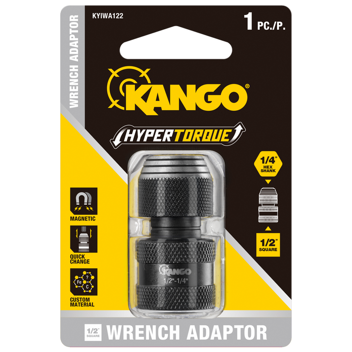 Kango Hypertorque ½” to ¼” Impact Wrench Adaptor