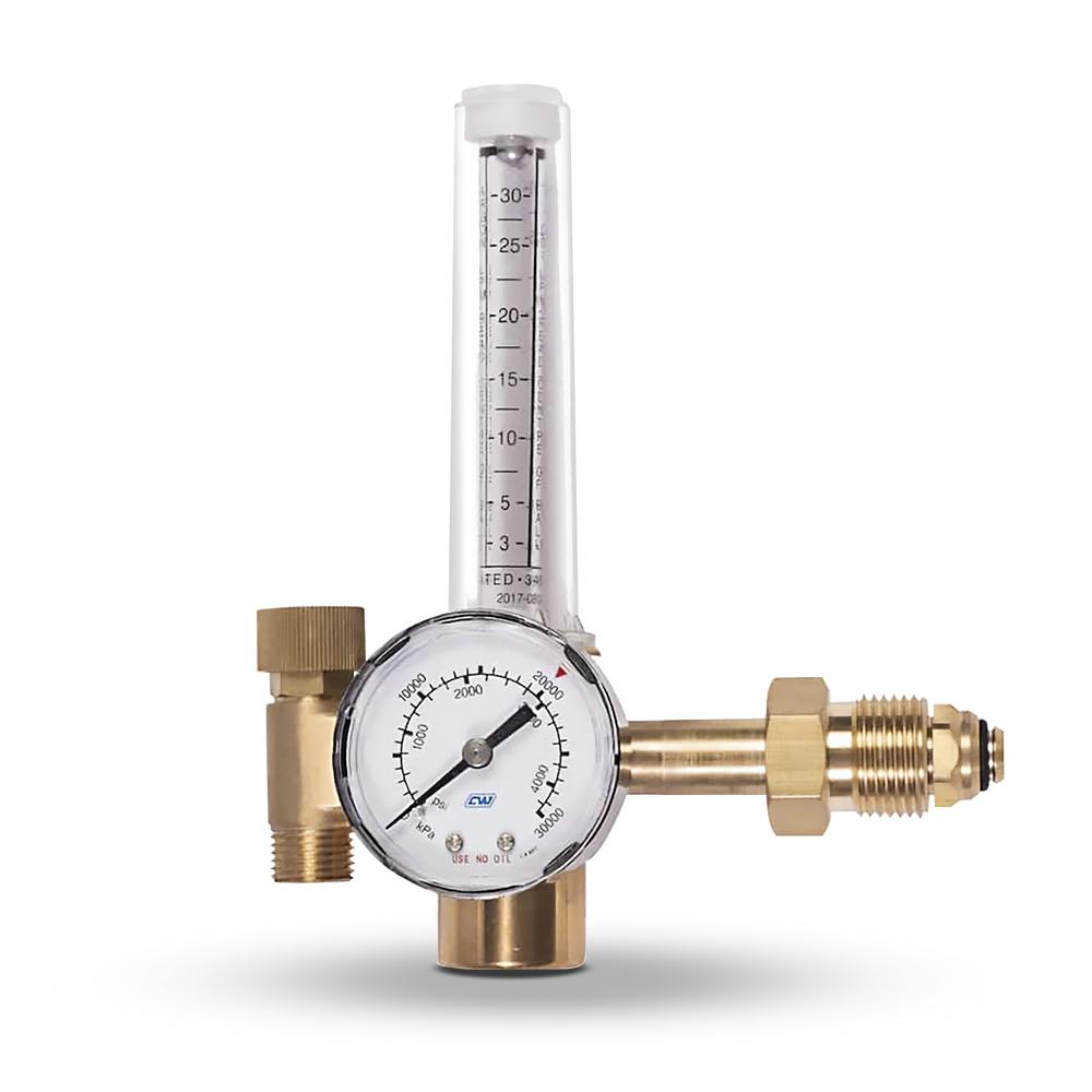 Cigweld 201031 Cutskill Regulator Argon CO2 30LPM Side Inlet
