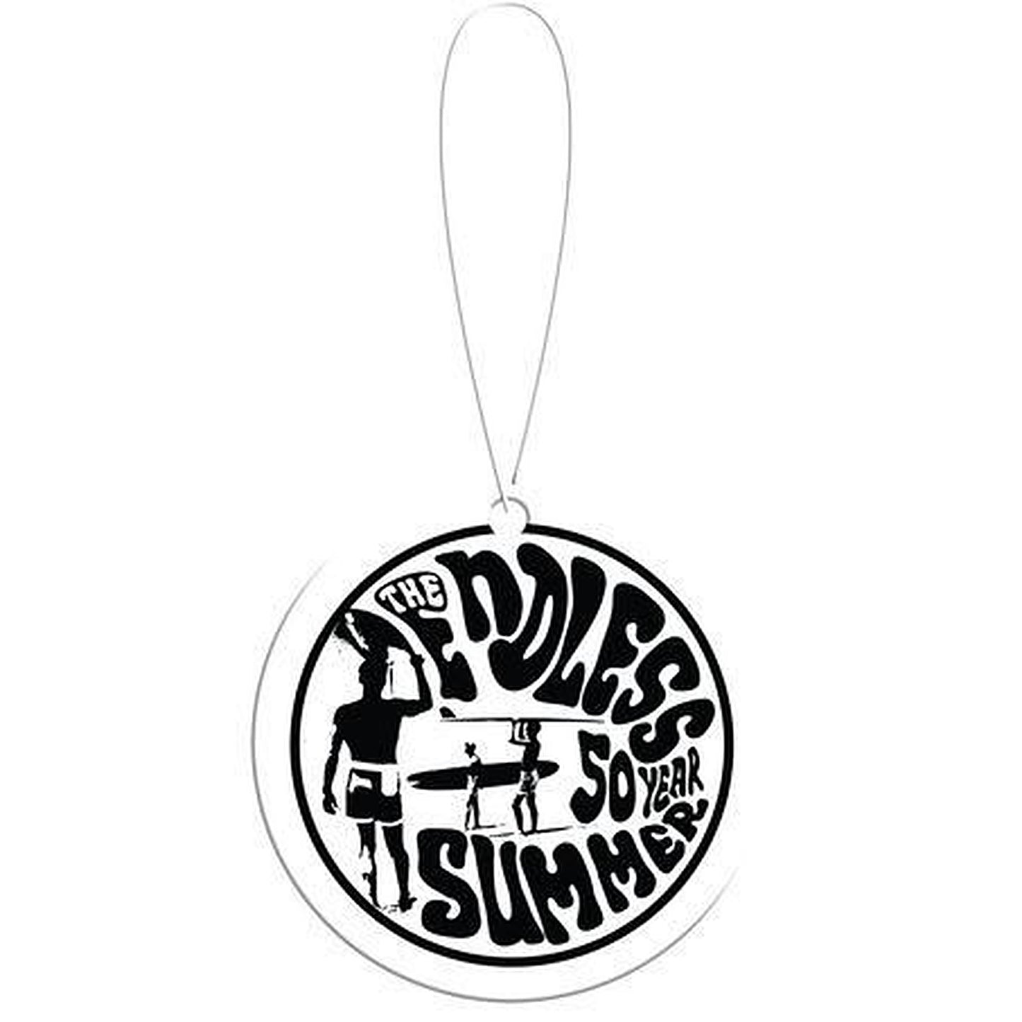 The Endless Summer Black/White Coconut Car Air Freshener 8102508
