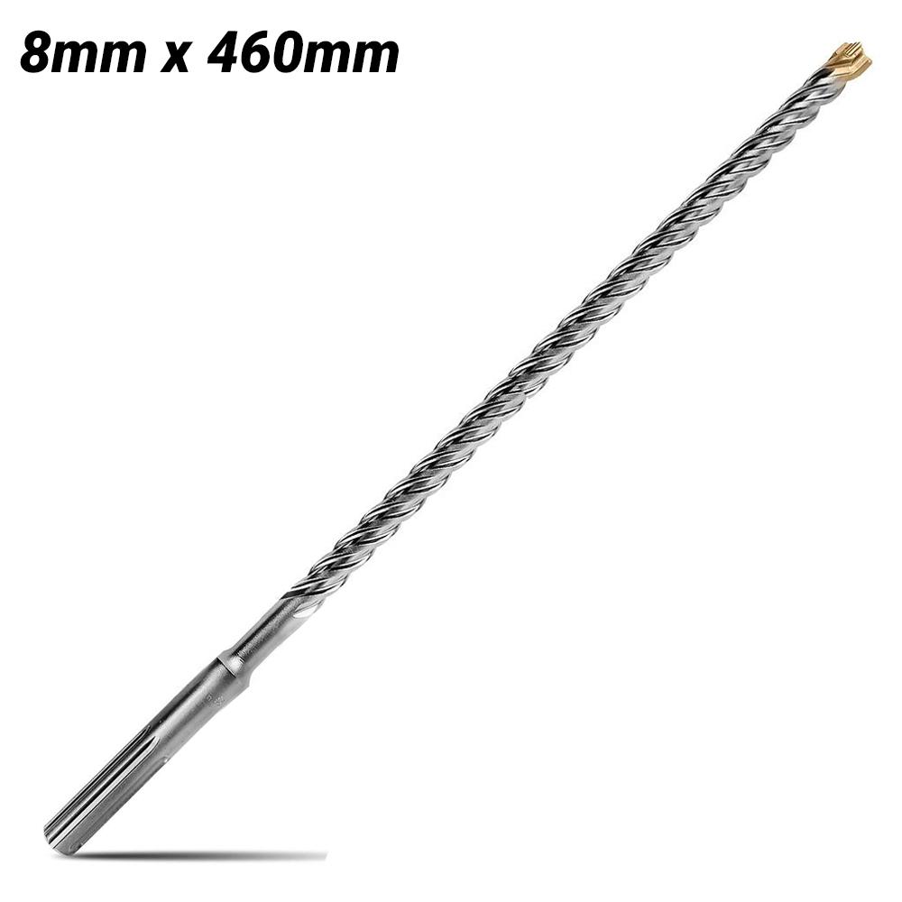 Xtorque X84604 Platinum SDS PLUS 8mm x 460mm Platinum 4 Cutter Drill Bit - MADE IN GERMANY
