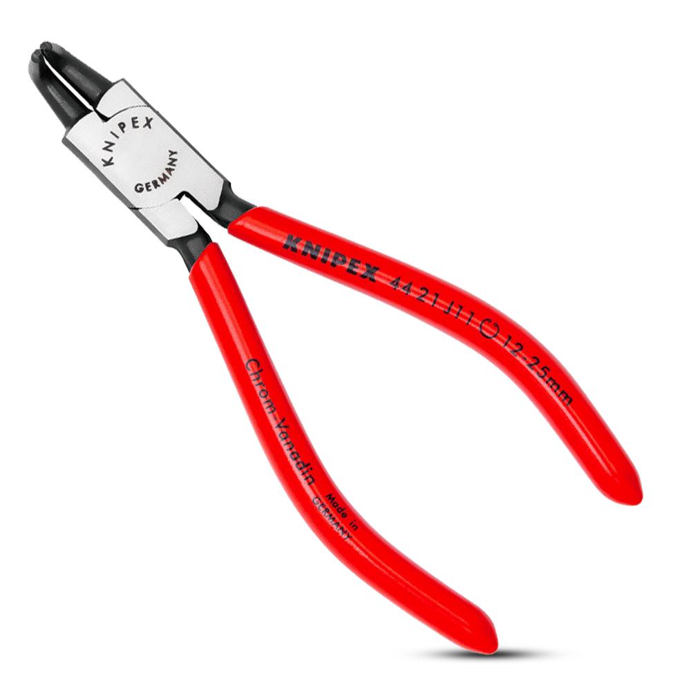Knipex 4421J11SB 130mm Bent Tip Internal Circlip Pliers - MADE IN GERMANY