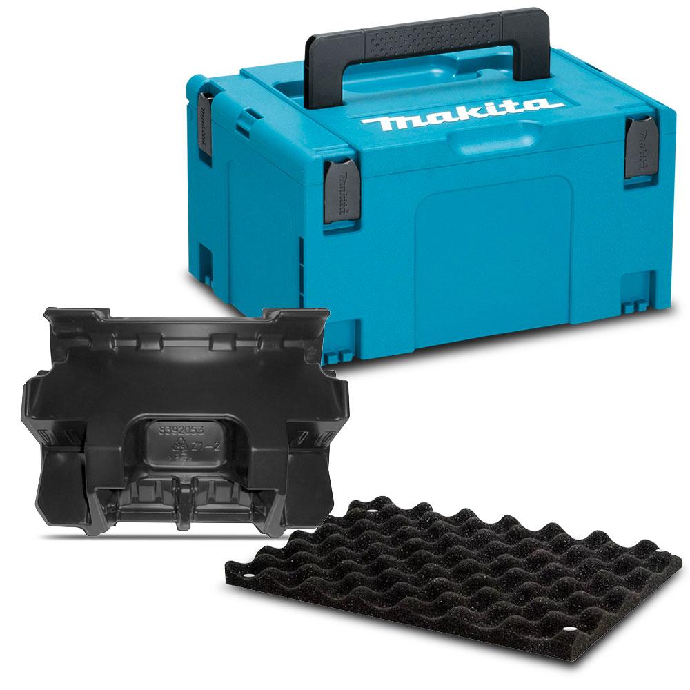 Makita MAKPAC116 Makpack Case 3 With Dual Charge Storage & 4 x 18V Battery Storage