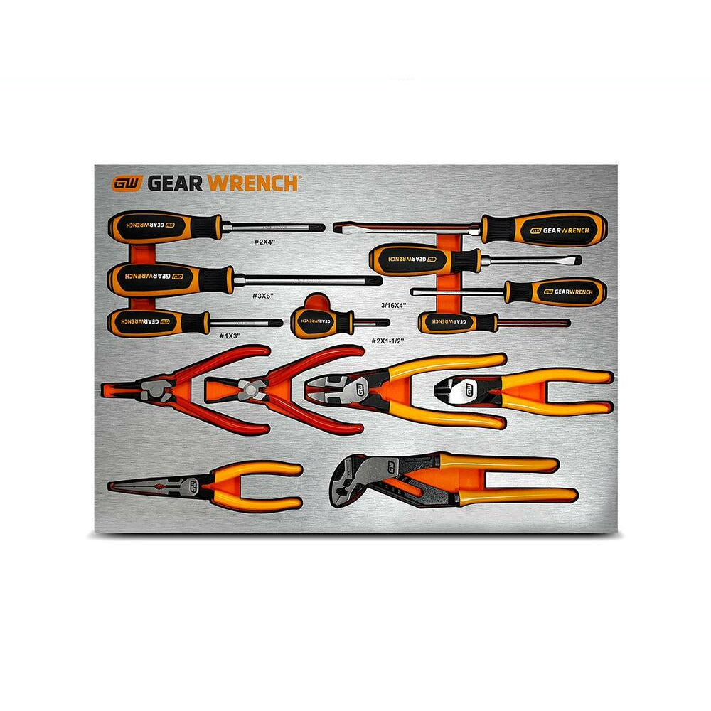 GEARWRENCH 83993 14pce Screwdrivers & Pliers Set in EVA Tray