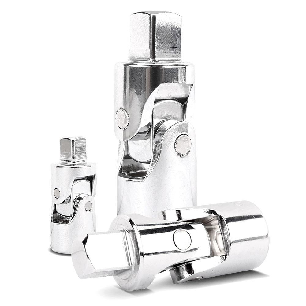 Daytona D3PCEUNI 3pce 1/4", 3/8" & 1/2" Drive Universal Joint Adaptor Set