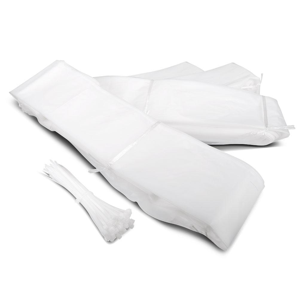 Industek IRDB4PK 4-Pack 20m Replacement Dust Bags to suit Industek, Husqvarna & Flextool H-Class Vacuums