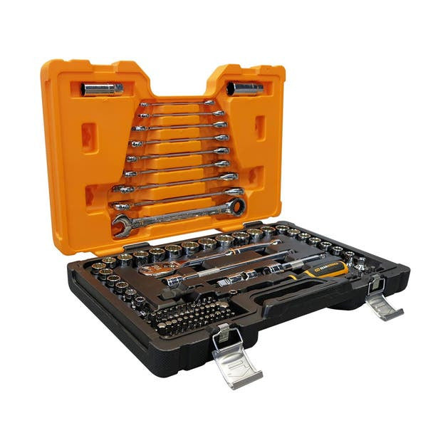 GEARWRENCH 1/2" Drive Metric/SAE Spanners Ratchet Socket Set 120-Piece 87006