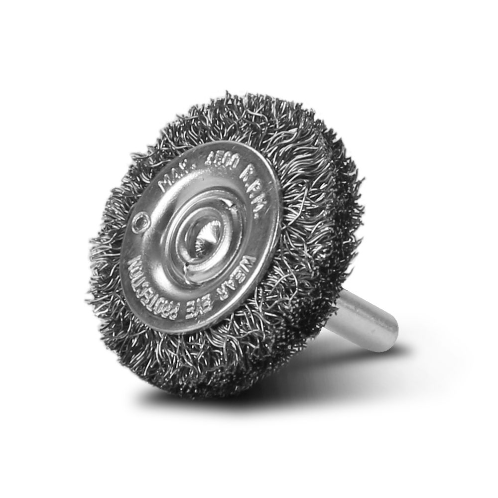 Xtorque XSB30W6 30mm Crimped Steel Wire Wheel Brush