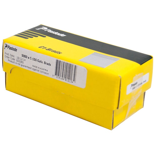 PASLODE 50mm C1 Series Straight Brads 5000 Pack B20085