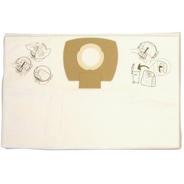 MAKITA Fleece Vacuum Bag Suits VC2010L/VC2012L - 5 Pack P72899