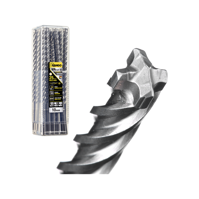 Kango K4 10mm x 215mm SDS Plus Drill Bit - 25 Pack