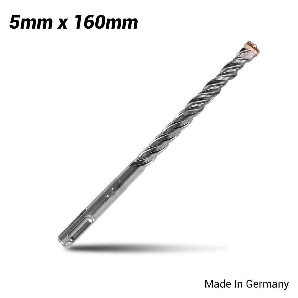 Xtorque X5160 Platinum SDS PLUS 5mm x 160mm Platinum 2 Cutter Drill Bit - MADE IN GERMANY