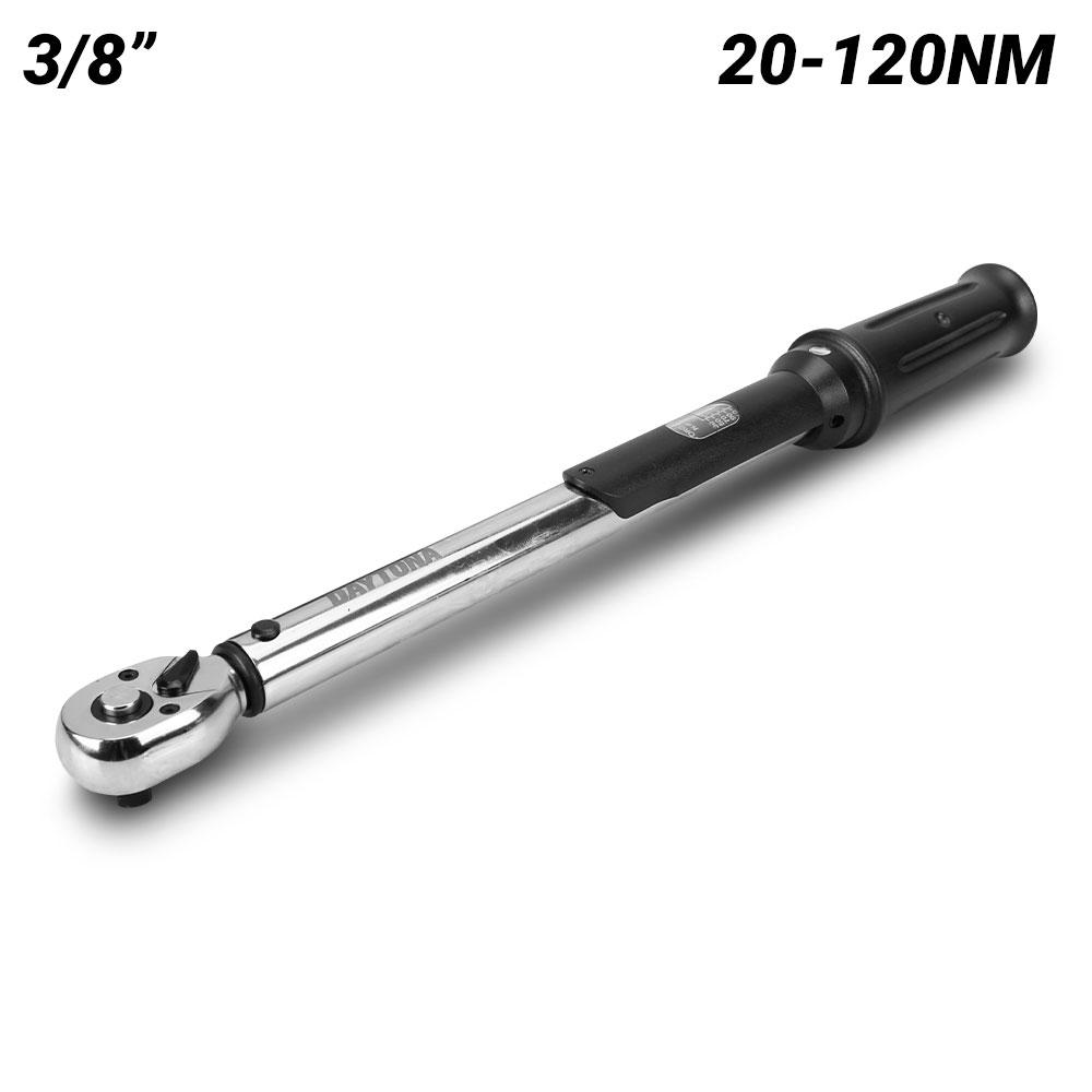 Daytona DL38TW120NMWT 3/8" Drive 380mm Long Handle Window Type Torque Wrench 20-120NM