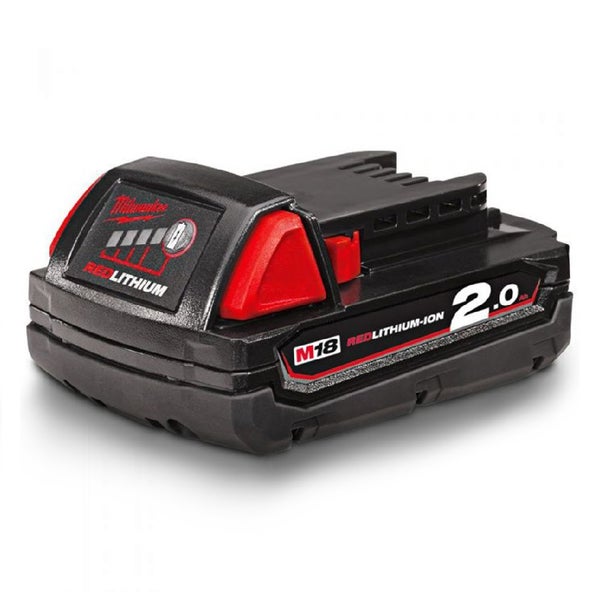 MILWAUKEE 18V RedLithium-Ion 2.0Ah Battery M18B2