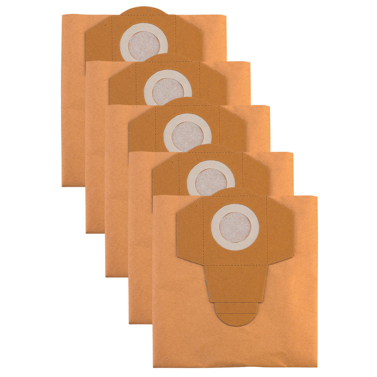 Full Boar 40L Replacement Vacuum Dust Bags - 5 Pack